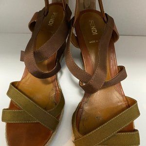 Fendi Espadrille Sandals